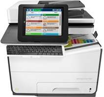 Controlador HP PageWide Managed Color MFP E58650dn