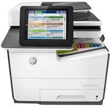 Controlador HP PageWide Enterprise Color MFP 586dn