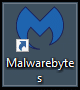 Haga doble clic en el icono Malwarebytes Anti-Malware para ejecutarlo