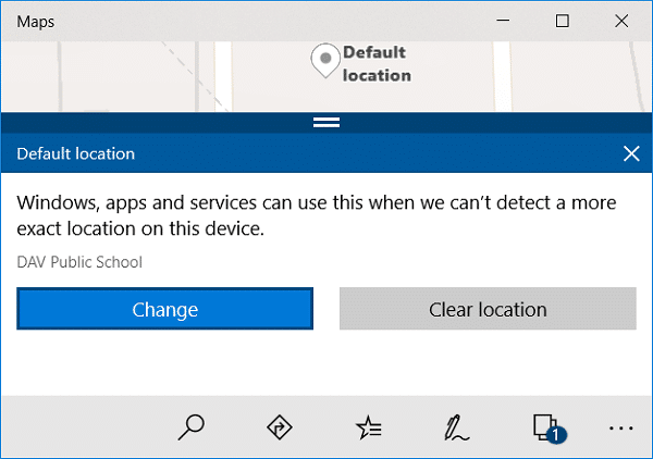 Haga clic en Cambiar y elija la nueva ubicación predeterminada de su PC |  Cómo configurar la ubicación predeterminada de su PC