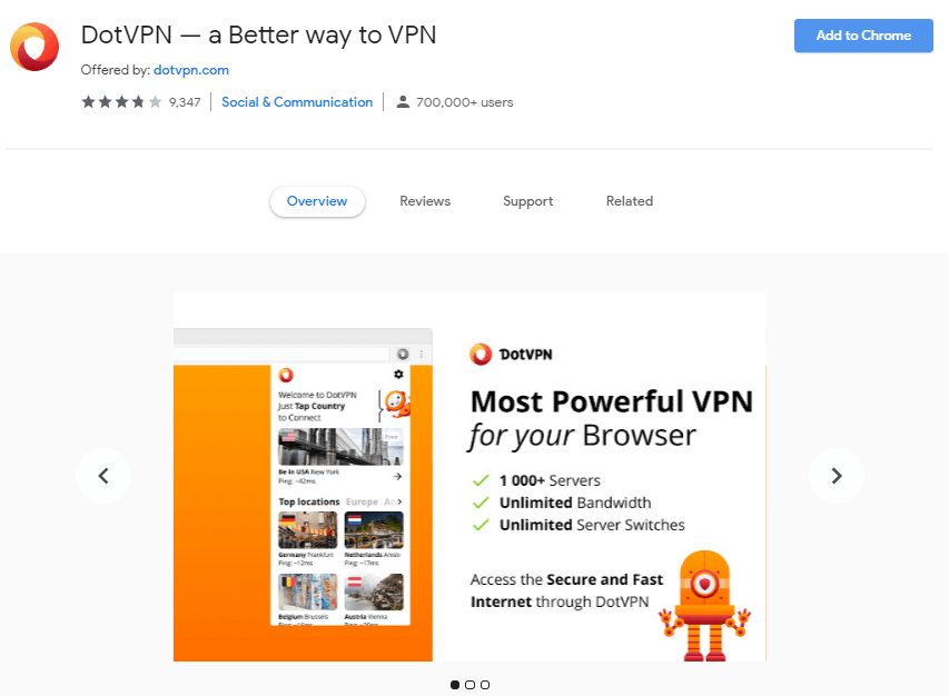 Punto VPN |  La mejor VPN para Google Chrome para acceder a sitios bloqueados