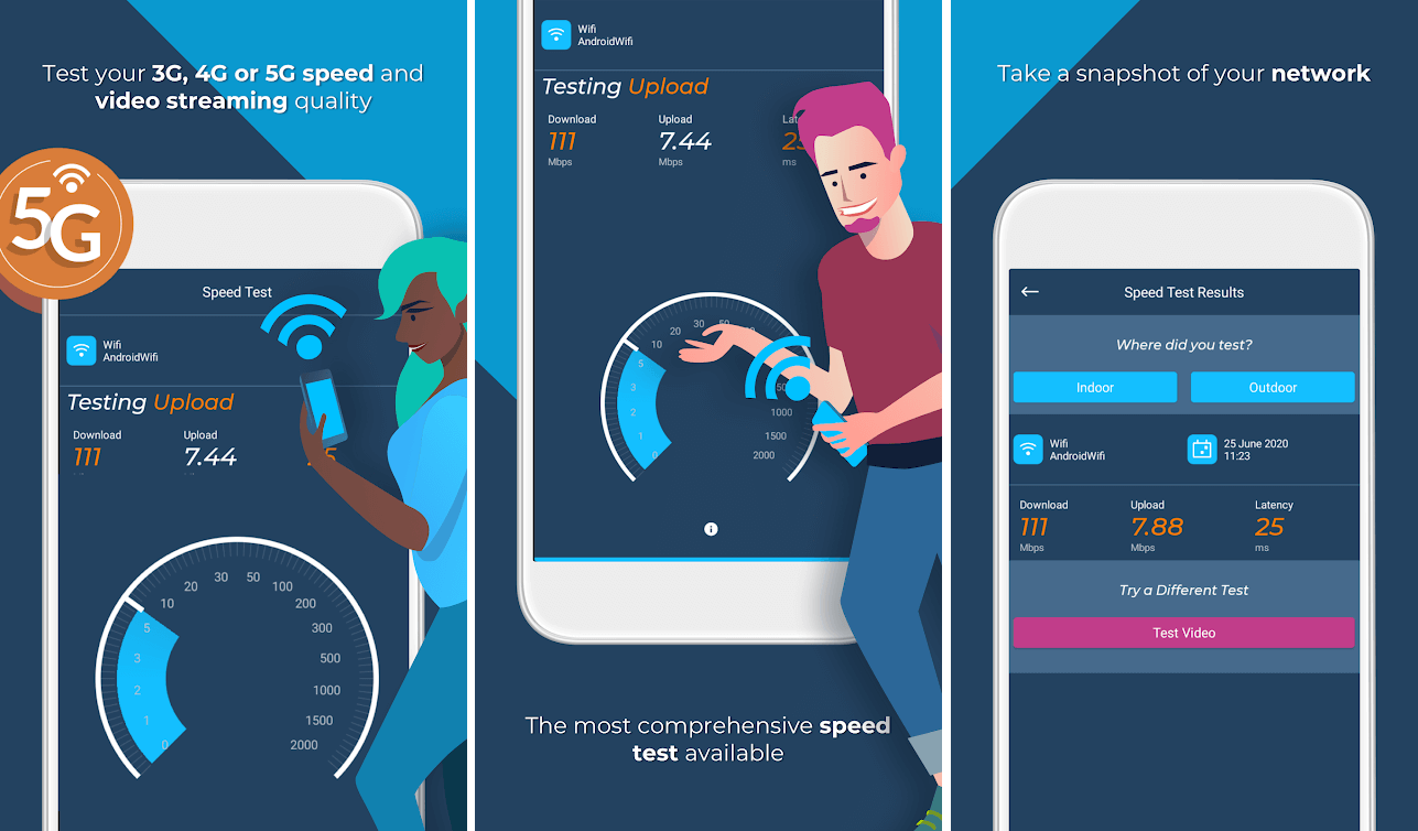 Verifique la calidad de recepción de la red usando OpenSignal