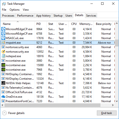 Cómo cambiar la prioridad del proceso de la CPU en Windows 10