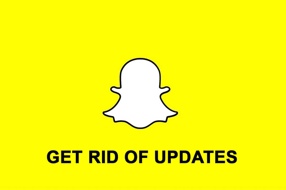 Cómo deshacerse de la actualización de Snapchat