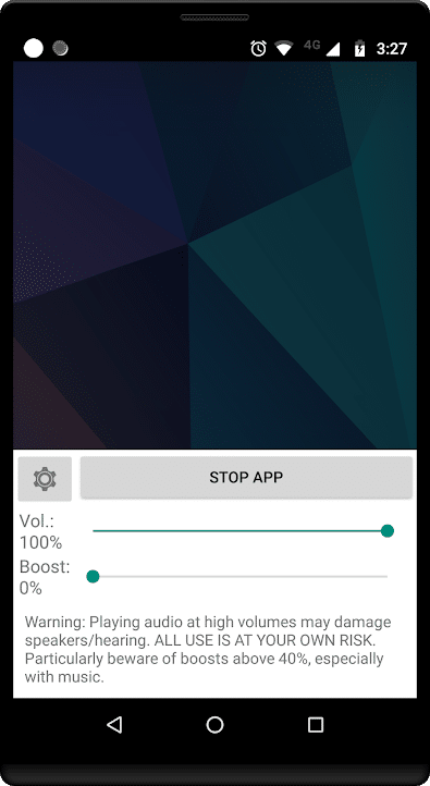 Descargue una aplicación Volume Booster