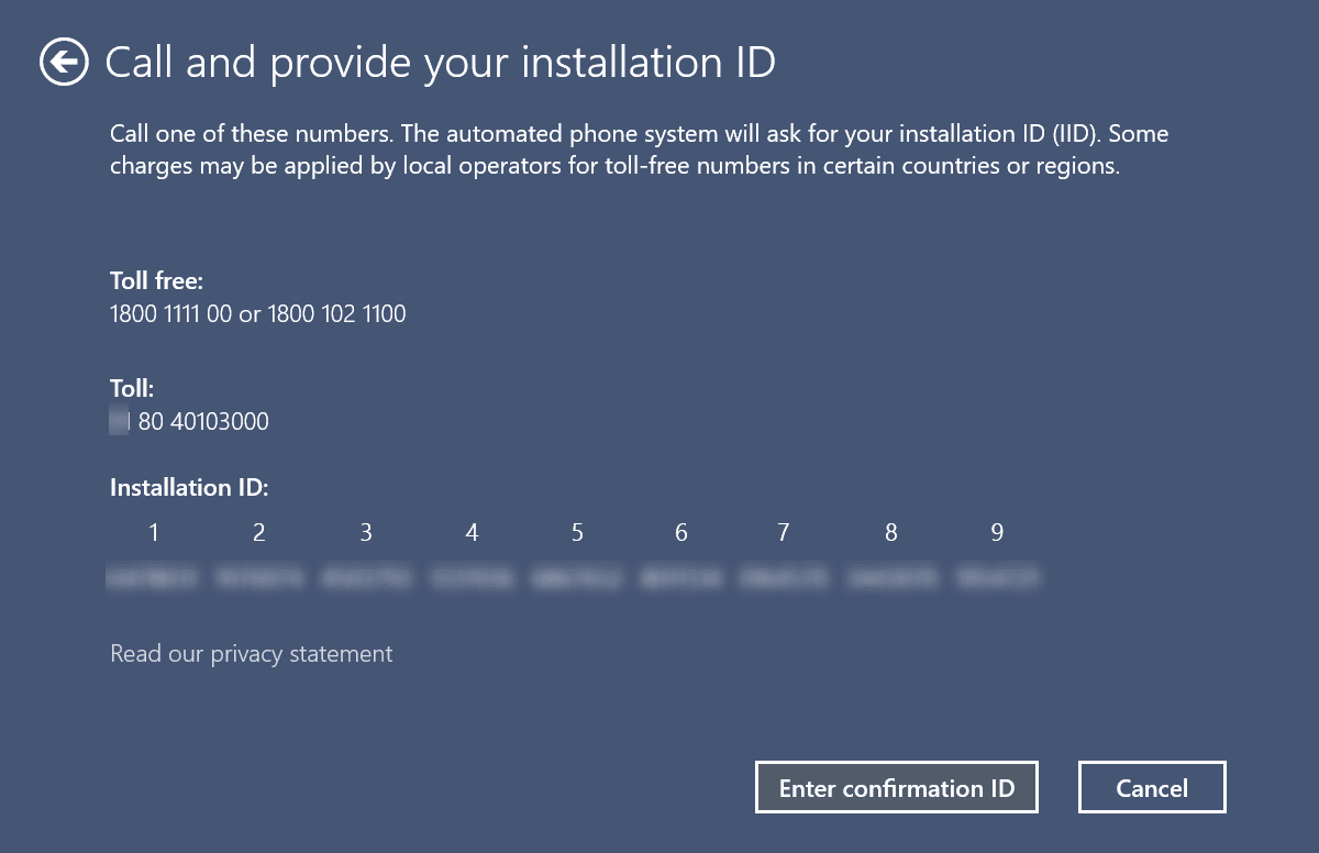 Soporte de microsoft